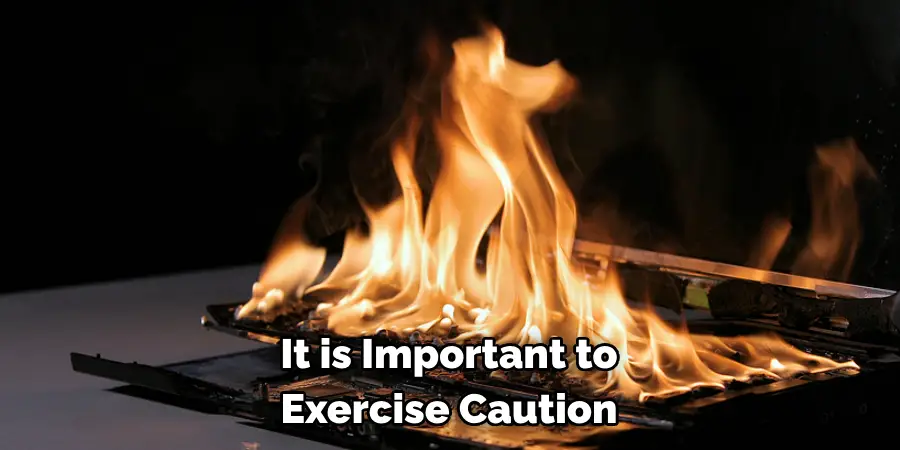 It is Important to 
Exercise Caution 