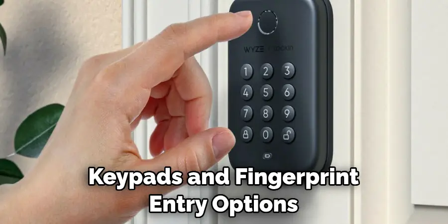 Keypads and Fingerprint Entry Options