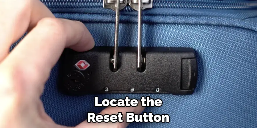 Locate the Reset Button