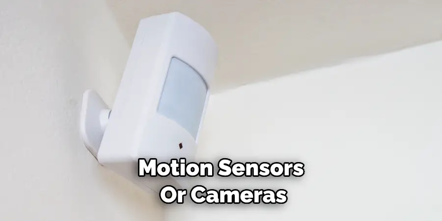 Motion Sensors or Cameras