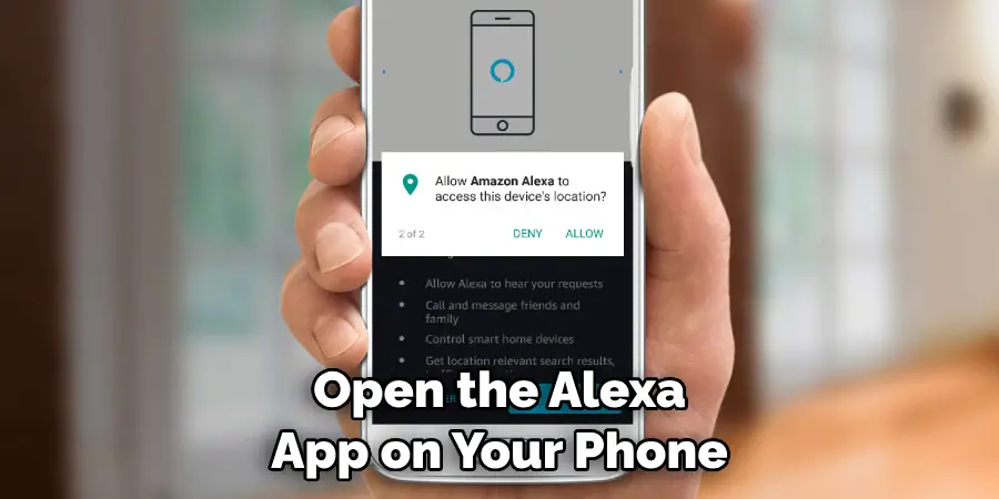 Open the Alexa App on Your Phone