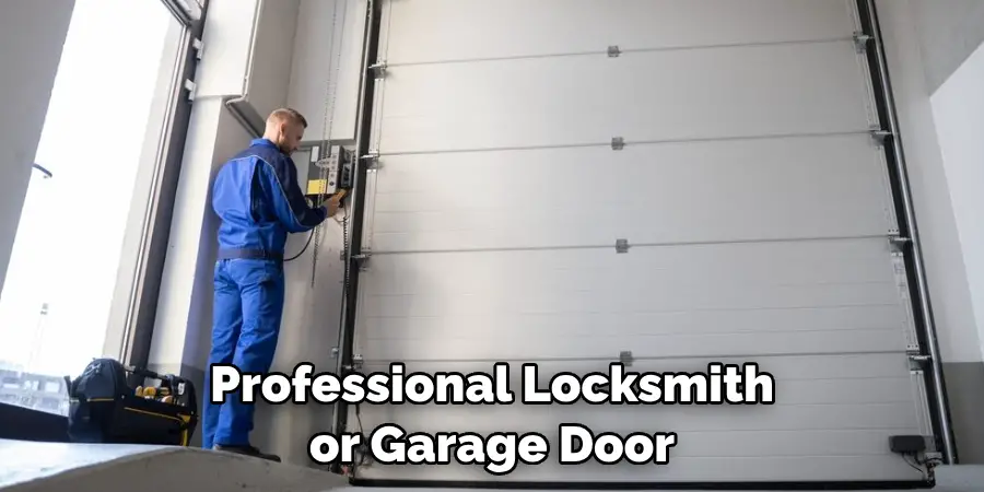 Professional Locksmith or Garage Door