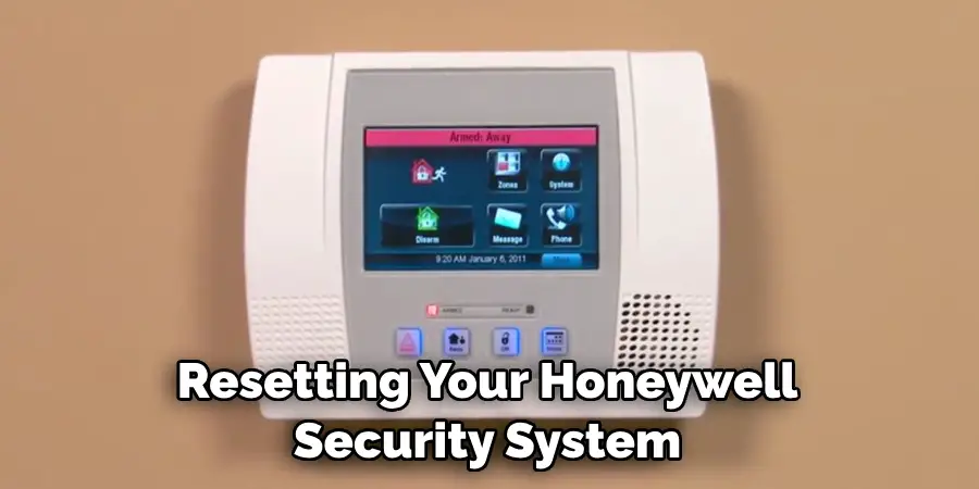 Resetting Your Honeywell Security System