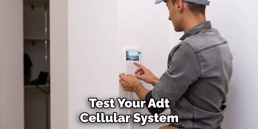 Test Your Adt Cellular System