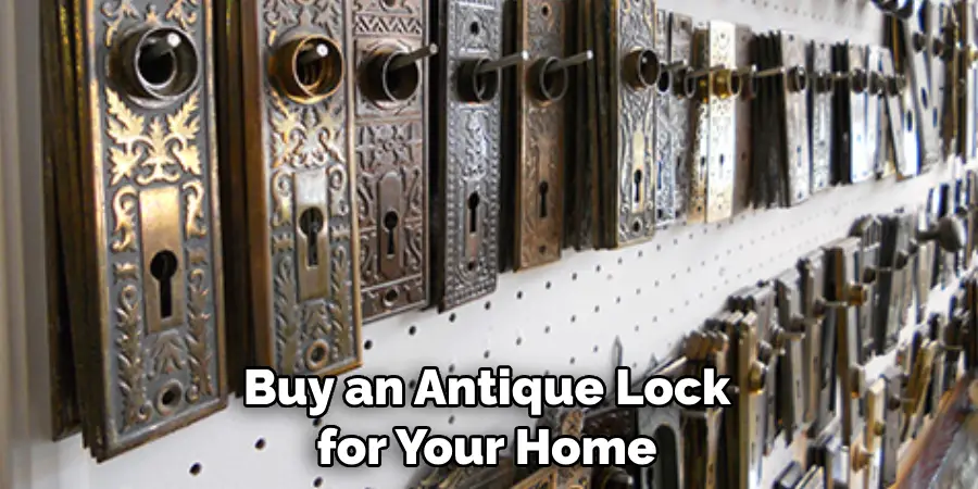 Buy an Antique Lock for Your Home