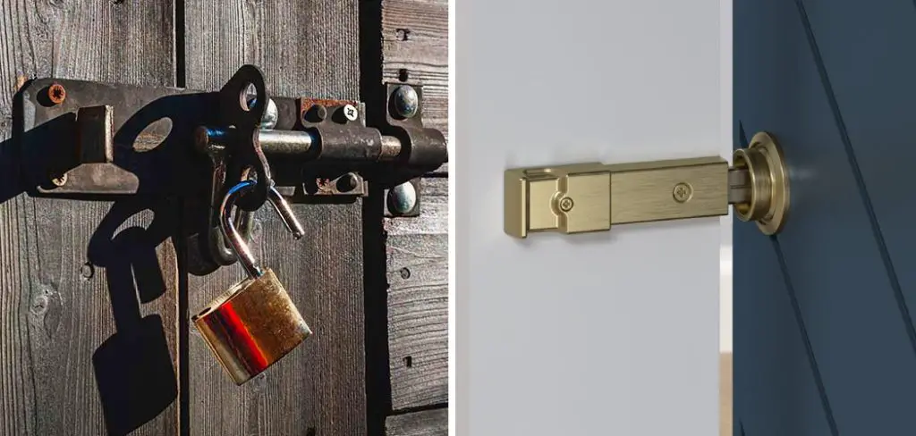 How to Add a Lock to a Barn Door
