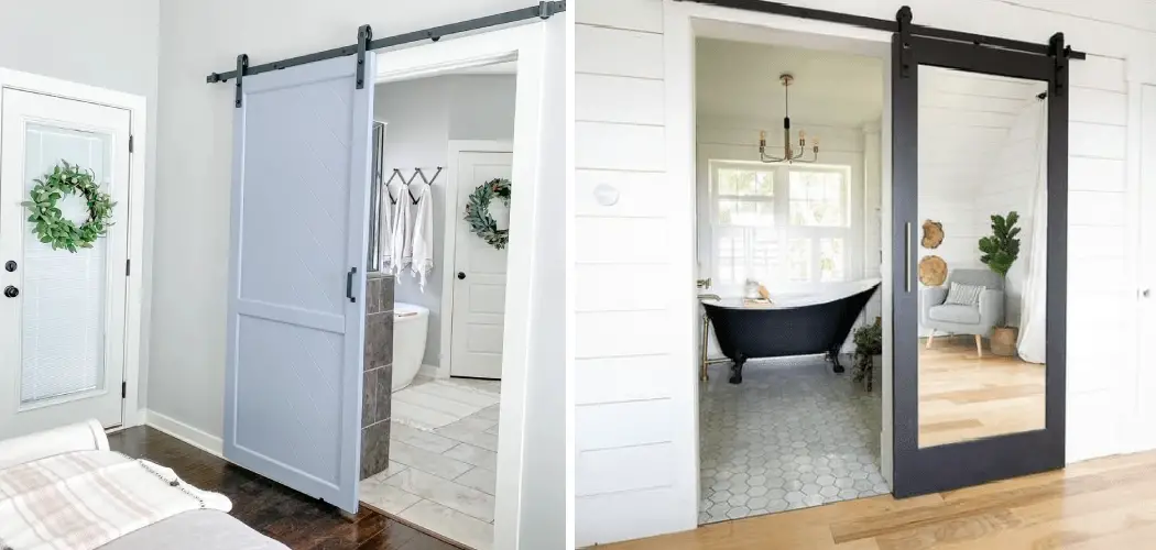 How to Lock a Barn Door for Bathroom