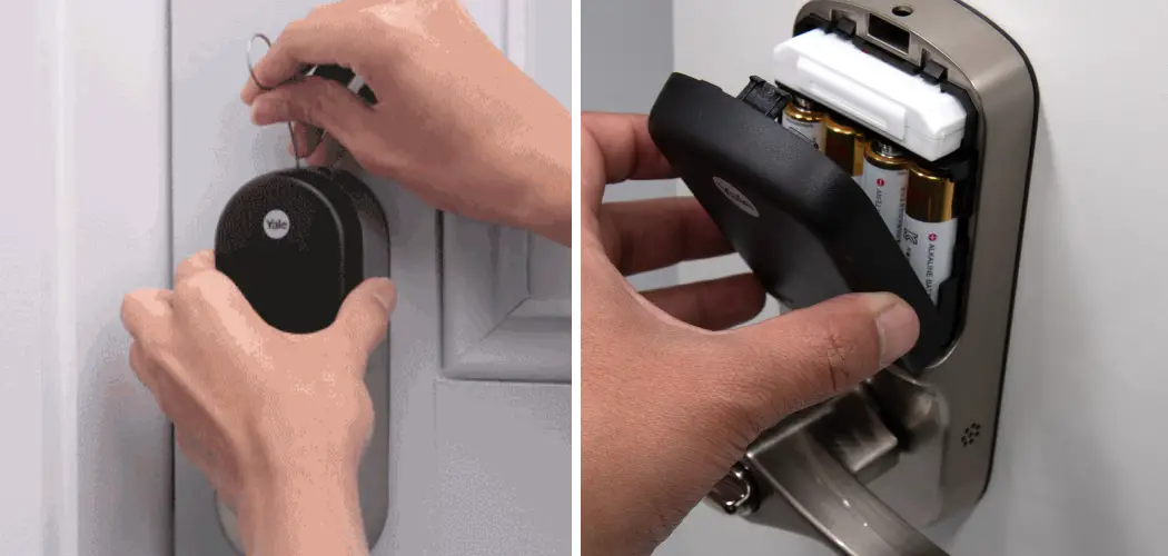 How to Remove the Cover Nest Door Lock