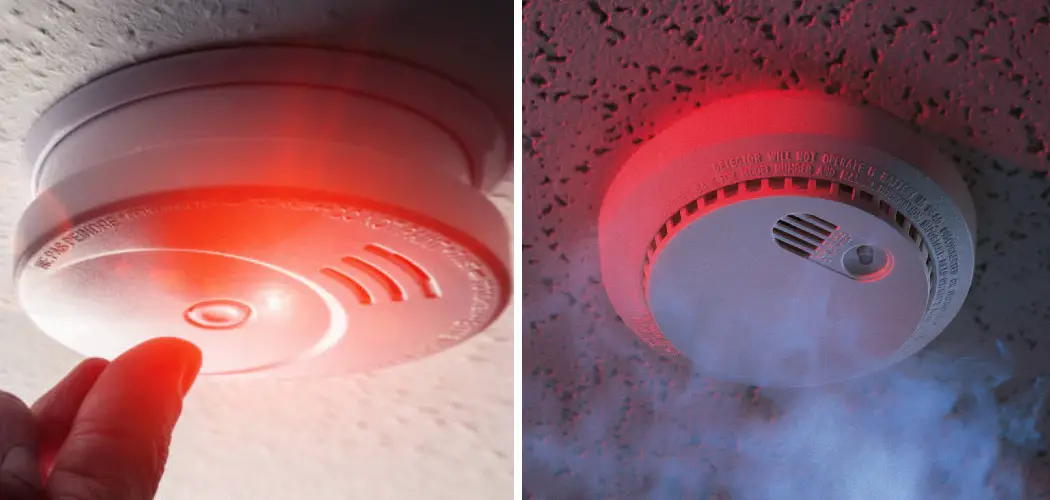 How to Turn Off Red Light on Smoke Detector