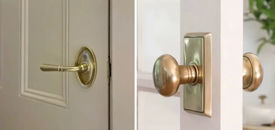 How to Unlock Emtek Door Knob