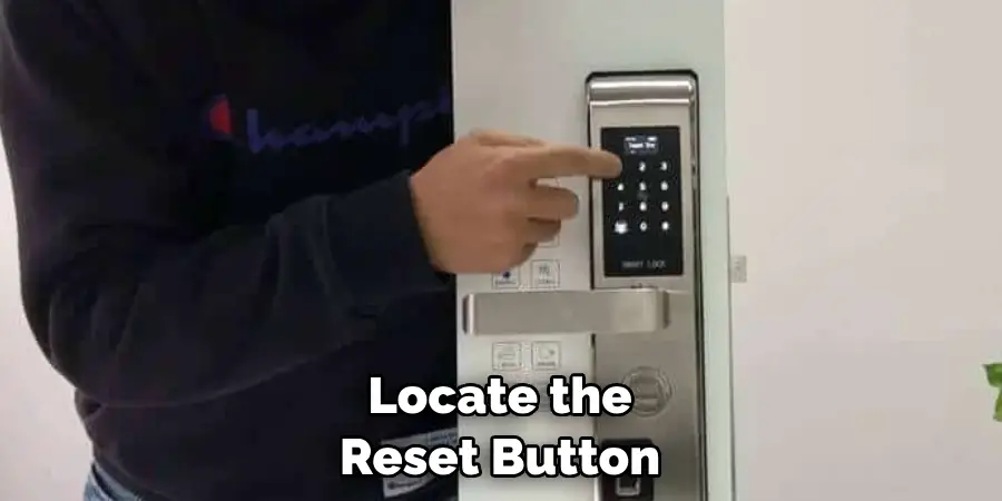 Locate the Reset Button