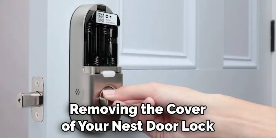 Removing the Cover of Your Nest Door Lock