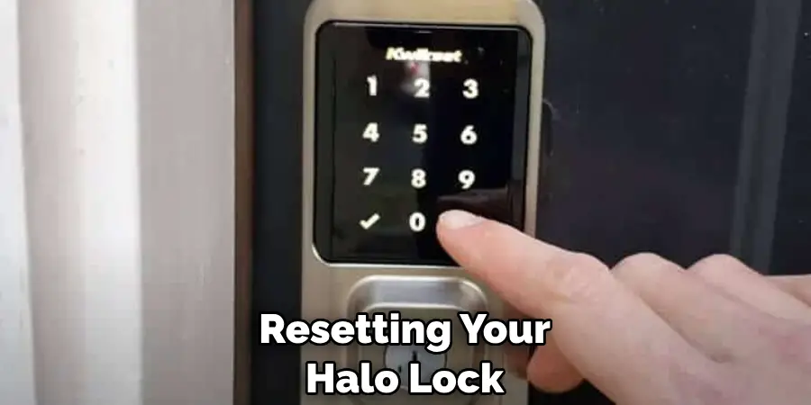 Resetting Your Halo Lock