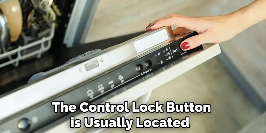 The Control Lock Button is Usually Located 