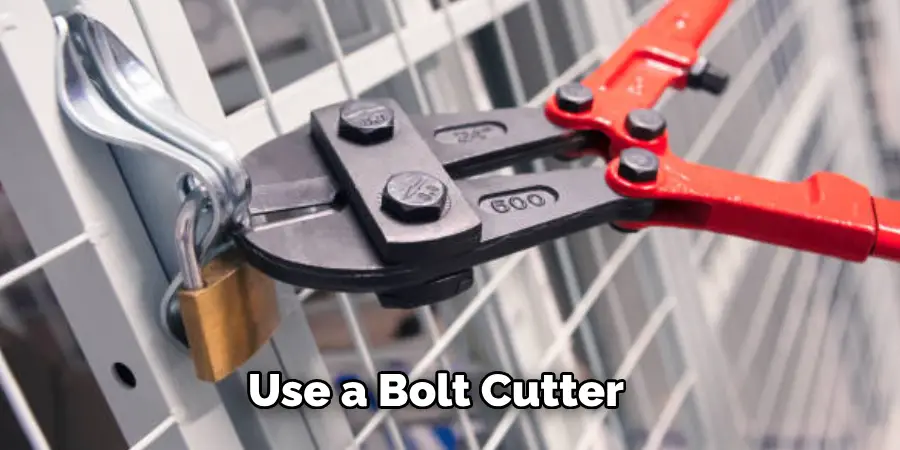 Use a Bolt Cutter