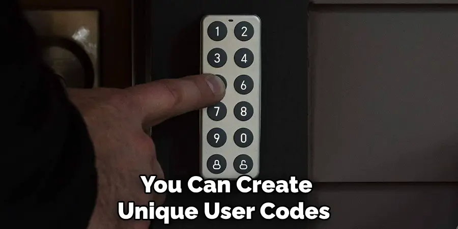 You Can Create Unique User Codes 