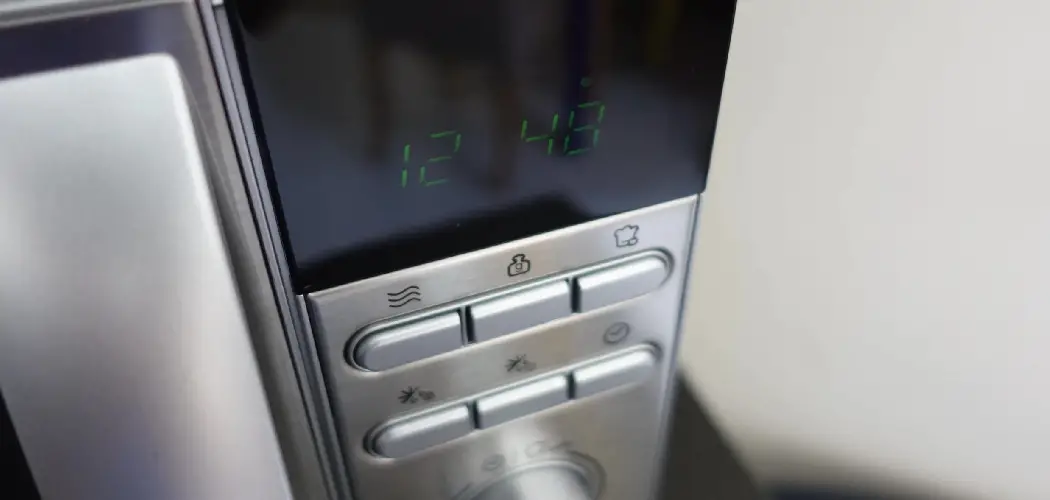 How to Lock a Microwave