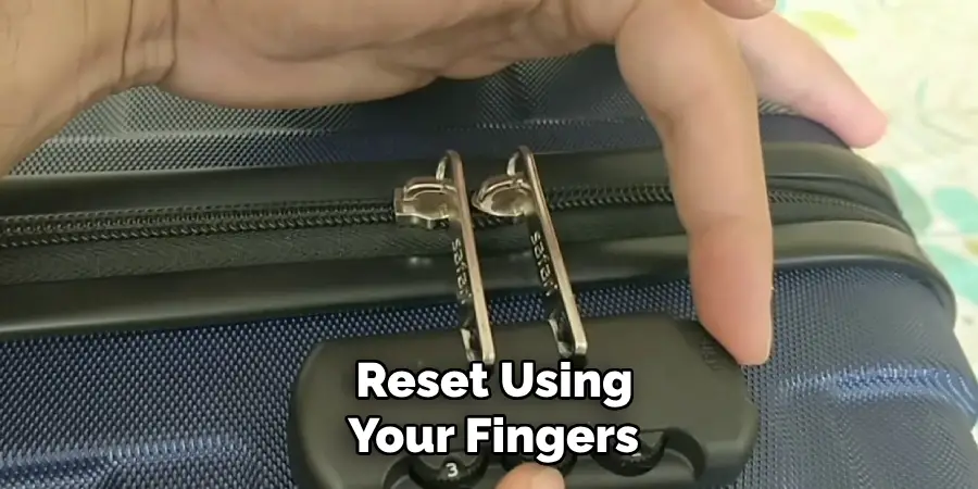  Reset Using Your Fingers