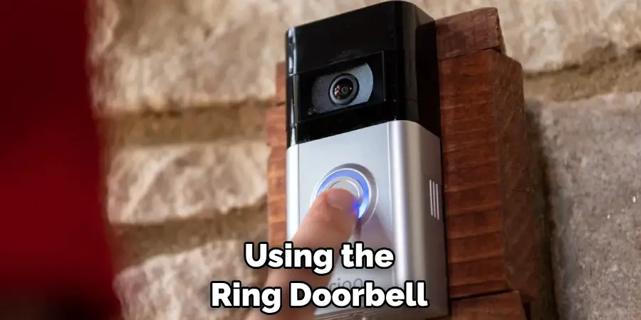 Using the Ring Doorbell