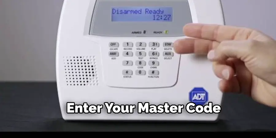 Enter Your Master Code