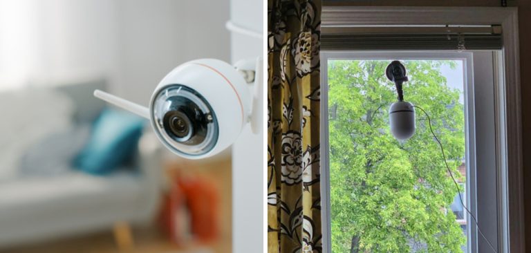 How to Hide a Security Camera in a Window