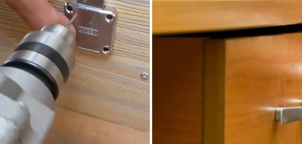 How to Install Drawer Lock