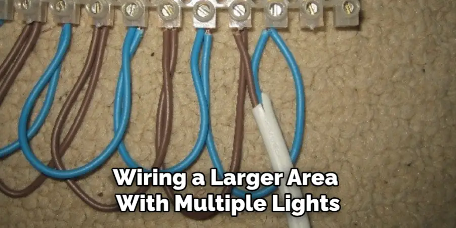 Wiring a Larger Area With Multiple Lights