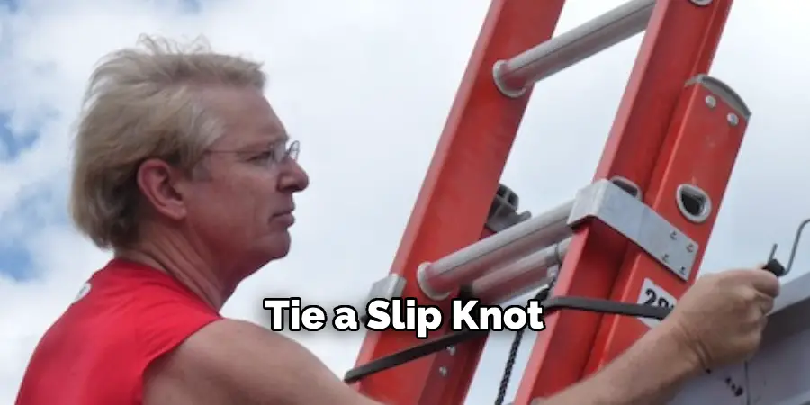 Tie a Slip Knot 
