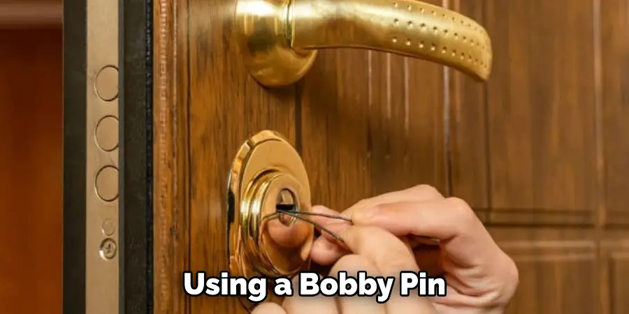 Using a Bobby Pin