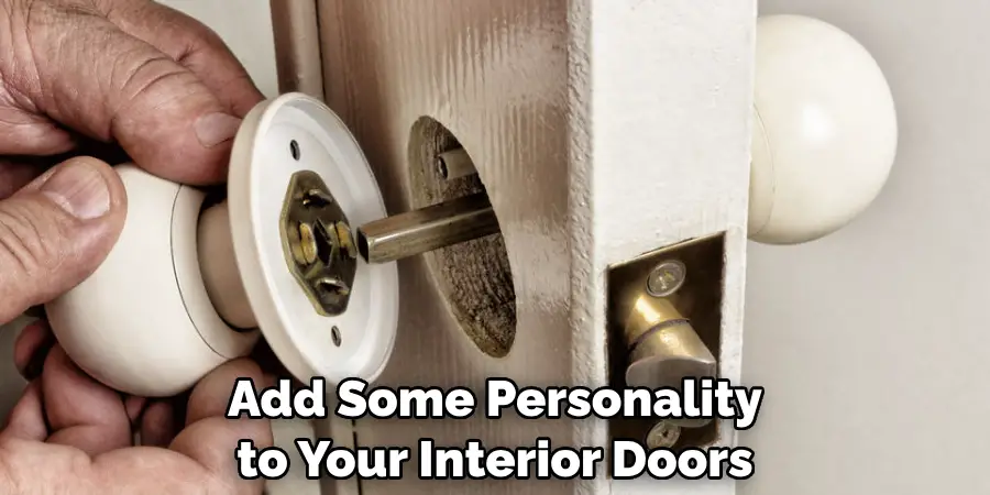 Add Some Personality to Your Interior Doors