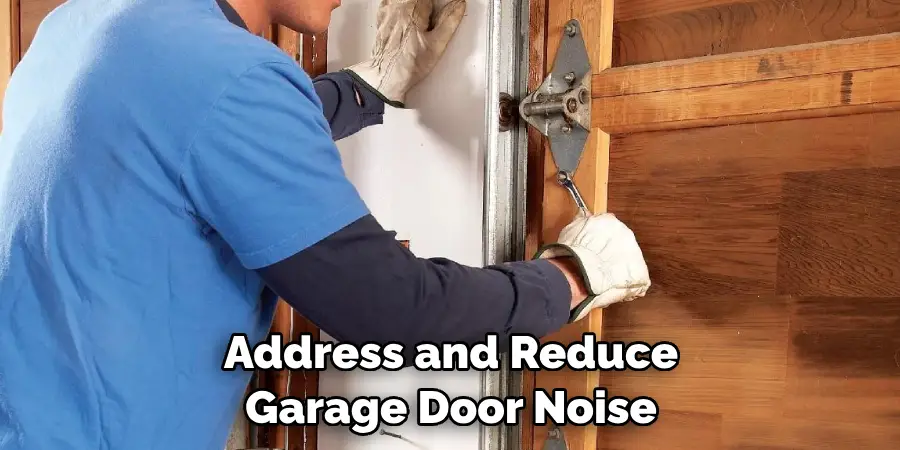 Address and Reduce Garage Door Noise