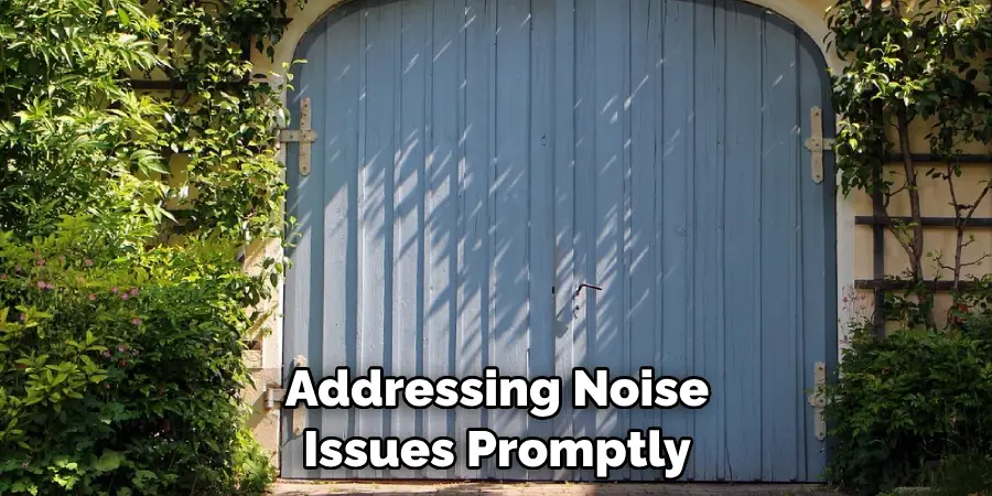 Addressing Noise Issues Promptly