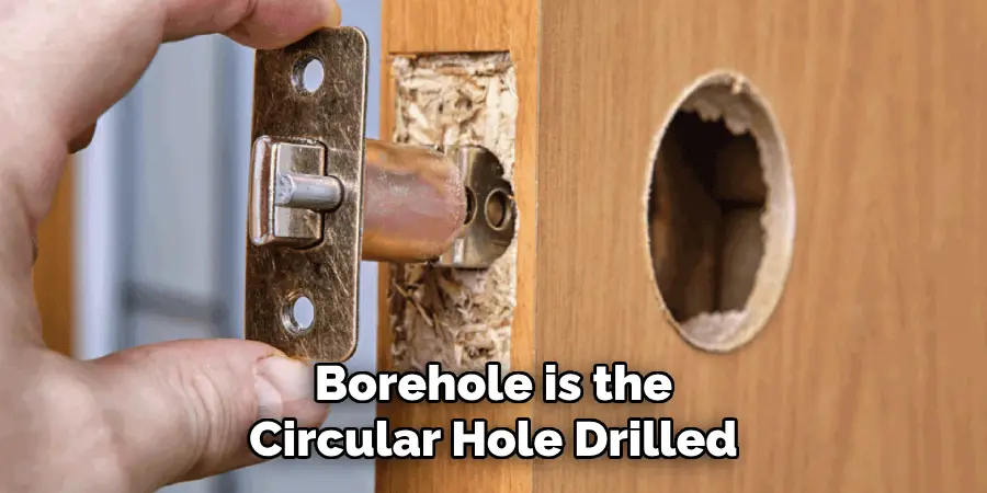 Borehole is the Circular Hole Drilled