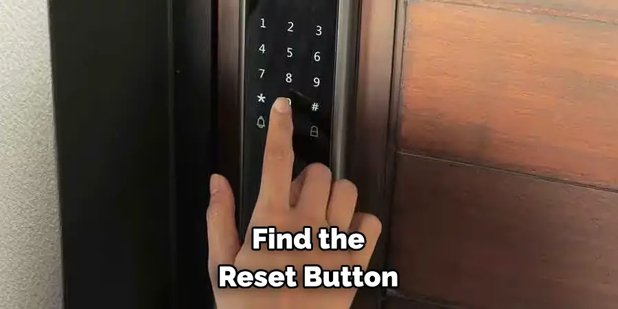 Find the Reset Button
