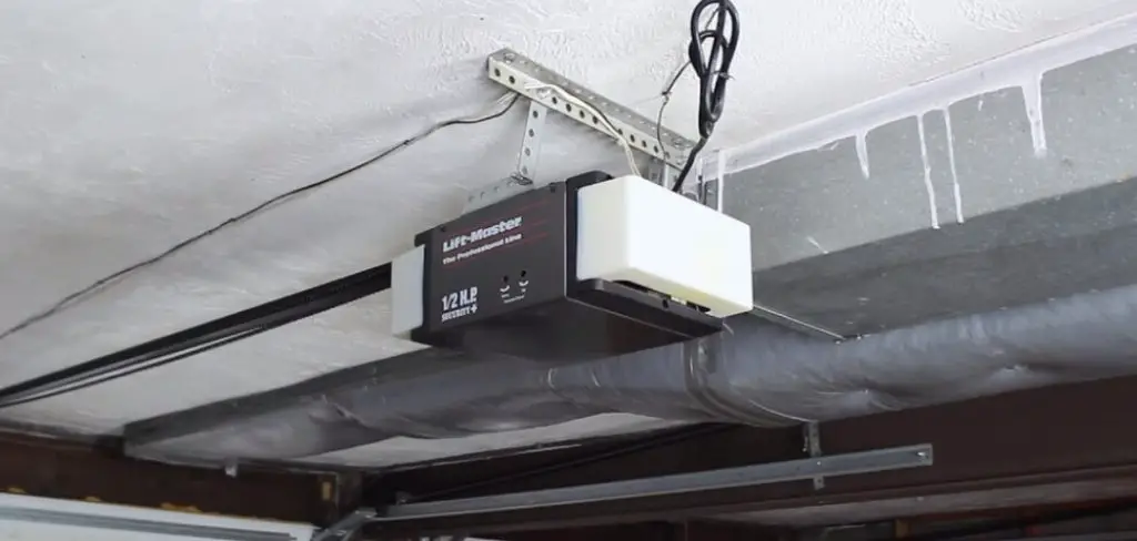 How to Erase Garage Door Opener