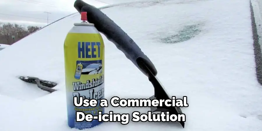 Use a Commercial De-icing Solution