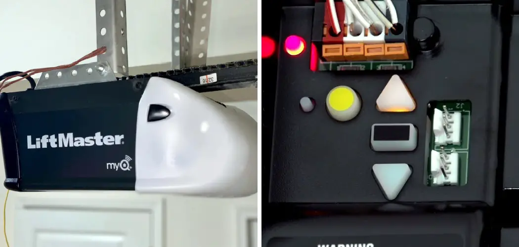 How to Adjust Chamberlain Myq Garage Door Opener