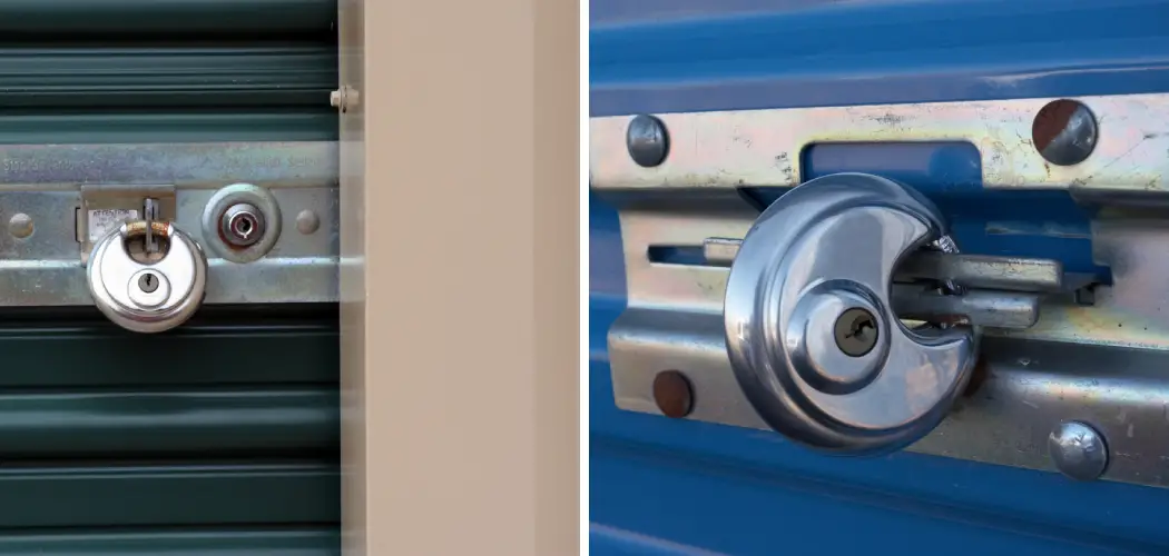 How to Lock Storage Unit