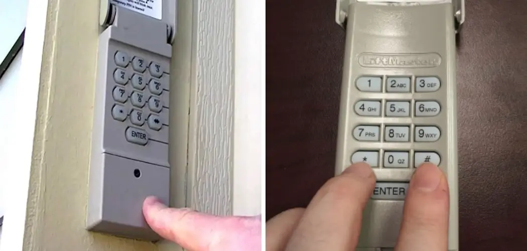How to Program Garage Door Keypad