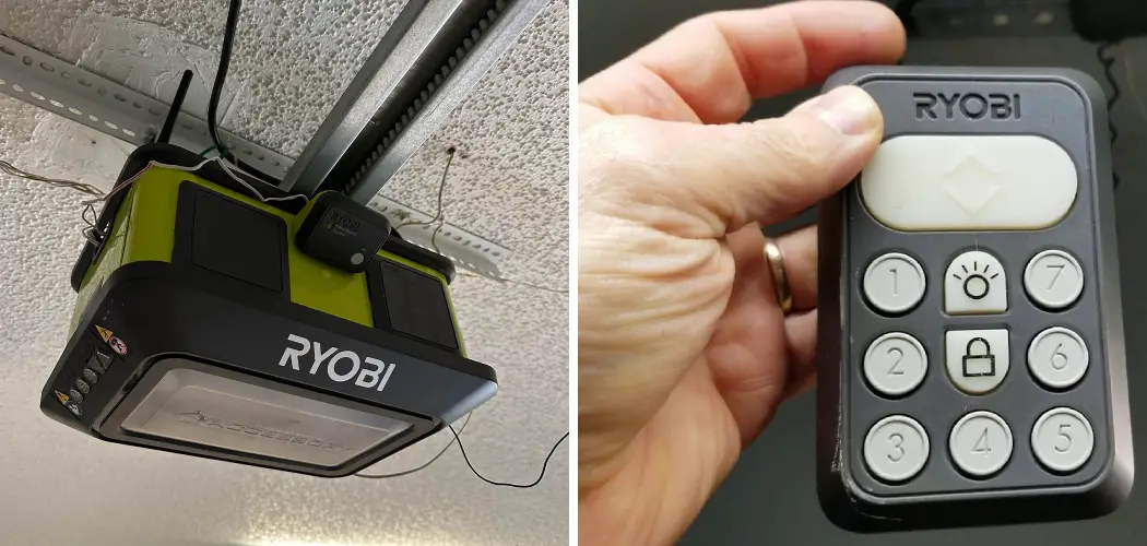 How to Program Ryobi Garage Door Opener