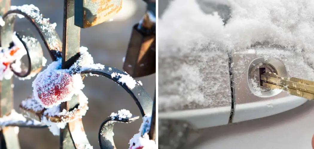 How to Unlock a Frozen Lock