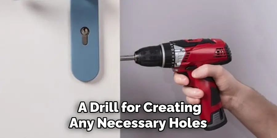 A Drill for Creating Any Necessary Holes 