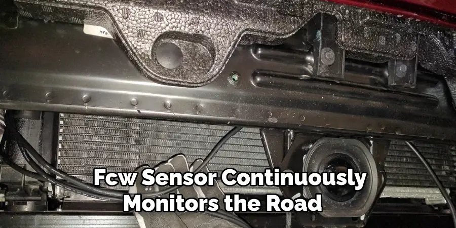 Fcw Sensor Continuously Monitors the Road