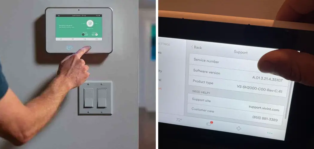 How to Lock Vivint Panel