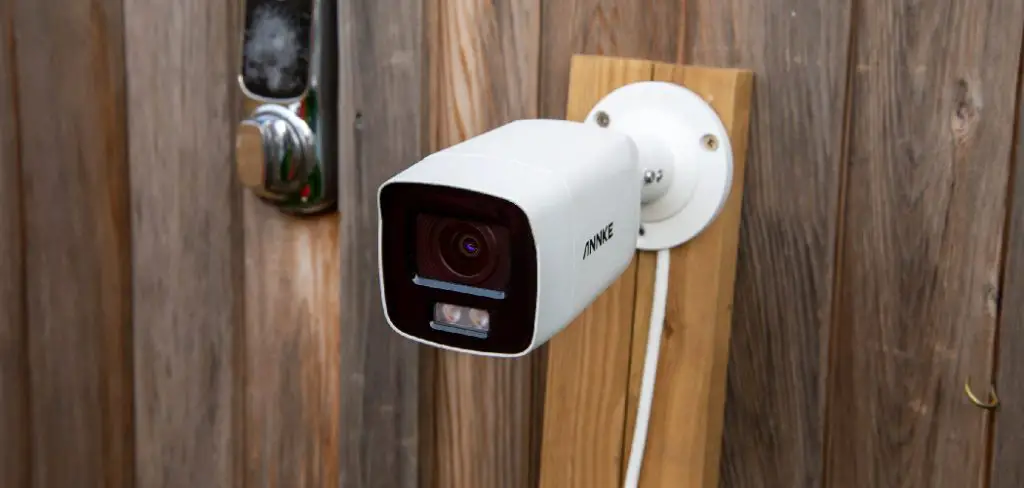 How to Lock outside Storage Unit of Cctv Footage