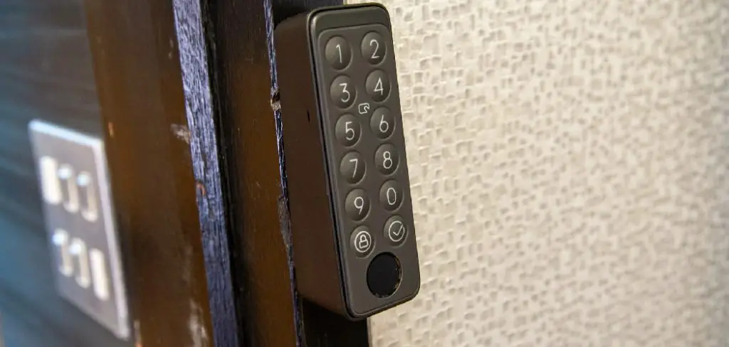 How to Open Keypad Door Lock