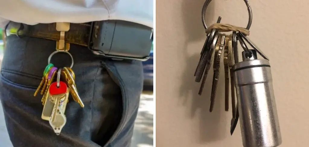 How to Stop Keys from Jingling