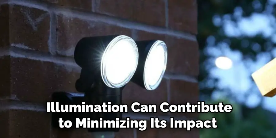 Illumination Can Contribute to Minimizing Its Impact 