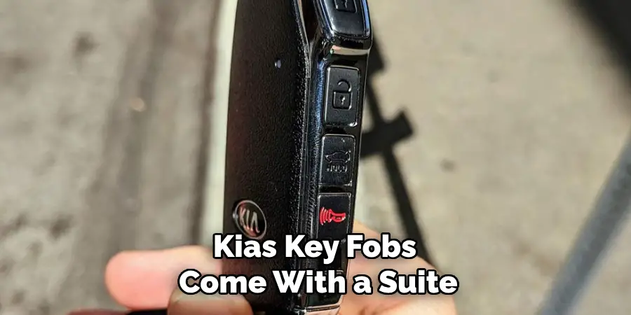 Kias Key Fobs
Come With a Suite