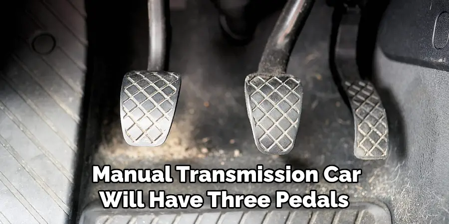 Manual Transmission Car Will Have Three Pedals